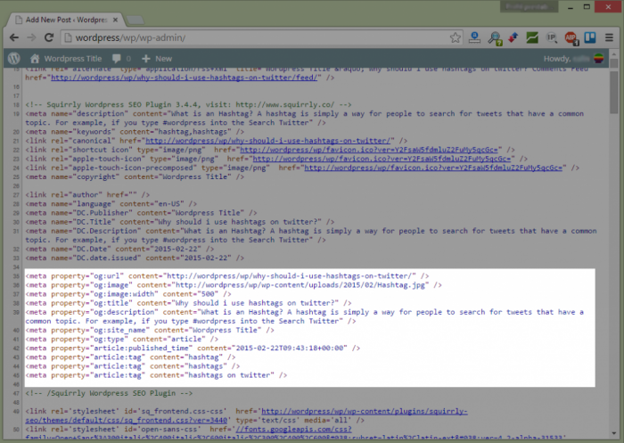 Squirrly Snippet Customization