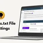 Robots.txt File Settings